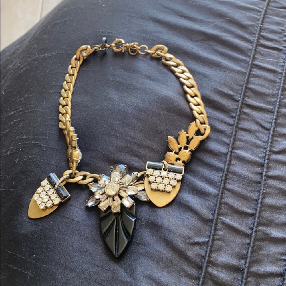 Jcrew jeweled statement necklace